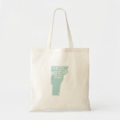 Vermont State Nickname Tote Bag (Voorkant)