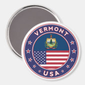 Vermont-sticker, telefoonbehuizing, canvas tas, mu magneet (Voorkant / Achterkant)