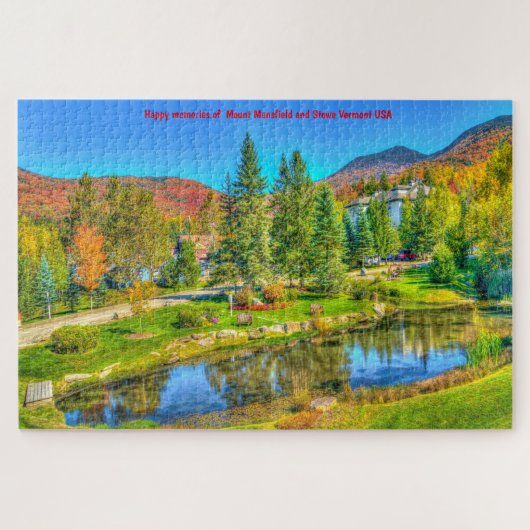 Vermont Stowe. Jigsaw Puzzle (Horizontal)