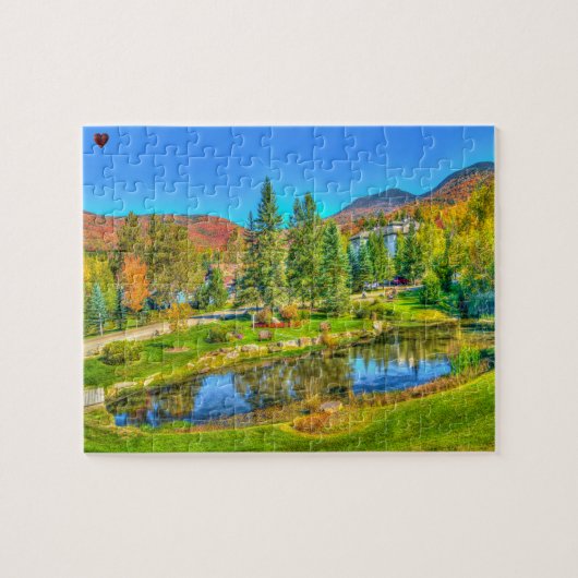 Vermont Stowe Jigzaag Puzzle Legpuzzel (Horizontaal)