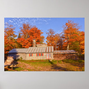 Vermont Suikerhuis Poster