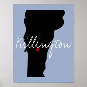 Vermont Town Poster