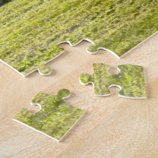 Vermont Tractor Hauling Hay Bales Legpuzzel (Zijkant)