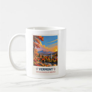 Vermont USA – Antieke Reisbeker Koffiemok