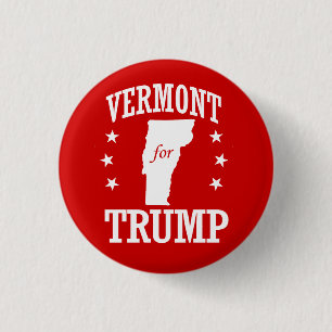 VERMONT VOOR TRUMP RONDE BUTTON 3,2 CM