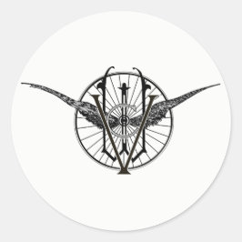 Vermont Wheel Club Logo Stickers