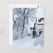 Vermont White Winter Briefkaart (Voorkant / Achterkant)