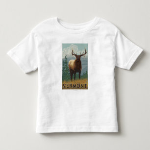VermontElk Scene Kinder Shirts