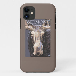 VermontMoose van dichtbij iPhone 11 Hoesje