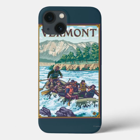 VermontRiver Rafting Scene Case-Mate iPhone Case (Achterkant)