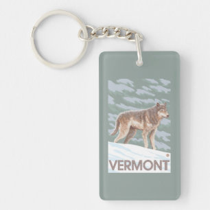 VermontWolf Scene Sleutelhanger