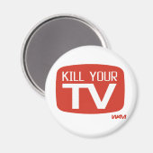 VERMOORD JE TV MAGNEET (Voorkant / Achterkant)