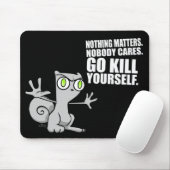 Vermoord jezelf: Foamy Mousepad Muismat (Met muis)