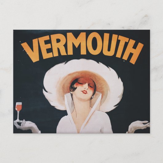  Vermouth Advertisement Martini Adverteren Briefkaart (Voorkant)