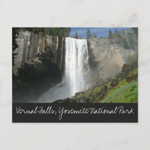 Vernal Falls I in Yosemite National Park Briefkaart
