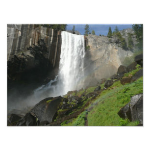 Vernal Falls I in Yosemite National Park Foto Afdruk