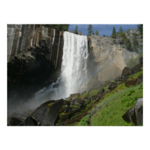 Vernal Falls I in Yosemite National Park Perfect Poster