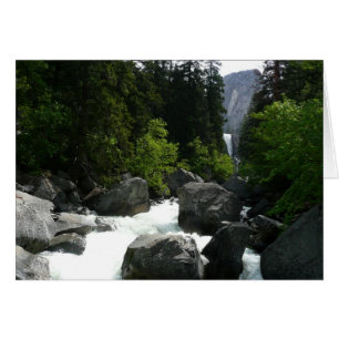 Vernal Falls in de verte bij Yosemite