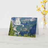 Vernal & Nevada Herfsten van Glacier Point, CA Kaart (Gele Bloem)