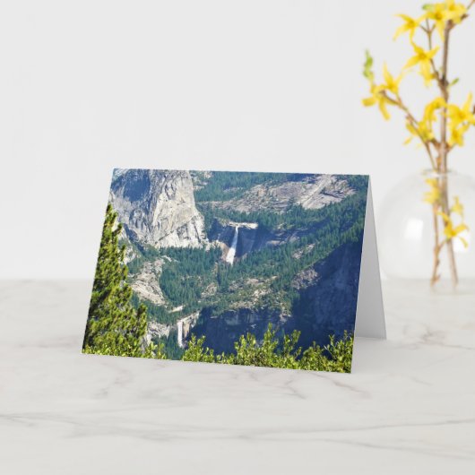 Vernal & Nevada Herfsten van Glacier Point, CA Kaart (Gele Bloem)