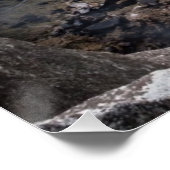 Vernall Herfst en Mist Trail Perfect Poster (Hoek)
