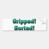 Vernapt! Opgeruimd! Bumpersticker (Voorkant)