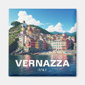 Vernazza, Cinqua Terra Magnet (Devant)