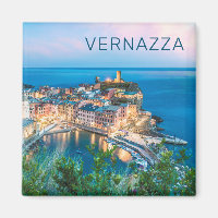 Vernazza Cinque Terre La Spezia Italië Panorama