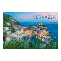 Vernazza Cinque Terre La Spezia Italië Panorama
