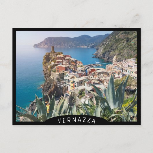 Vernazza, stad Cinque Terre Briefkaart (Voorkant)