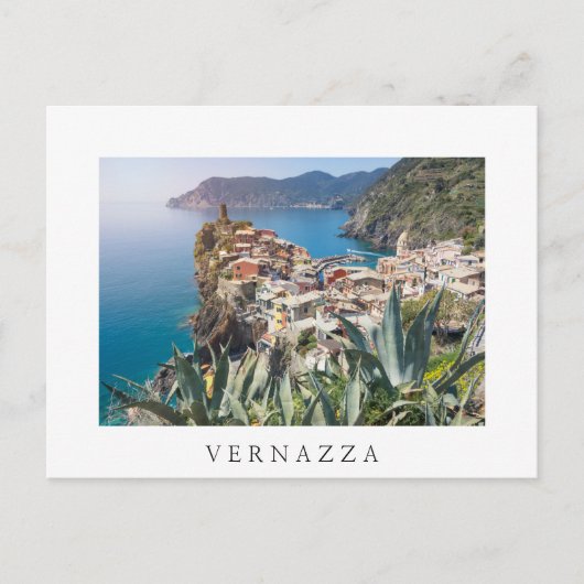 Vernazza, stad Cinque Terre Briefkaart (Voorkant)