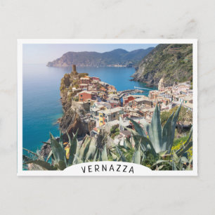 Vernazza, stad Cinque Terre Briefkaart