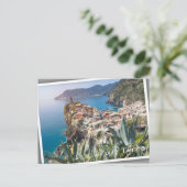 Vernazza, stad Cinque Terre Briefkaart (Staand voorkant)