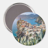 Vernazza, stad Cinque Terre Magneet (Voorkant / Achterkant)