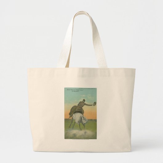 Verne Elliott op High Tower. Grote Tote Bag (Voorkant)
