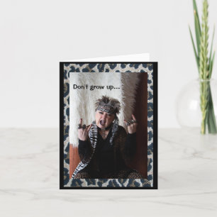 Vernederd Wenskaart niet opgroeien Kaart