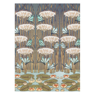 Verneuil Waterlelie Libelle Art Nouveau: Antiek Tafelkleed