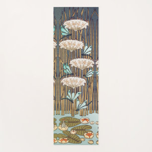 Verneuil Waterlelie Libelle Art Nouveau: Antiek Yogamat