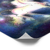 Verneveling: Unicorn en Dragon Poster (Hoek)