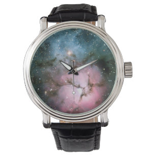 Vernevelsterren galaxy hipster geek coole natuur r horloge