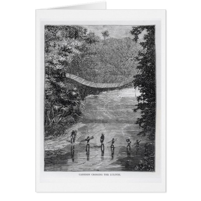 Verney Lovett Cameron (1844-1894) Traversant le Lu (Devant)