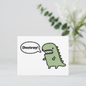 Vernietig! Briefkaart (Staand voorkant)