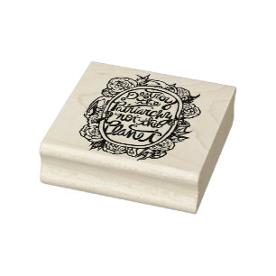 Vernietig de patriarchie niet de planeet 	rubberstempel