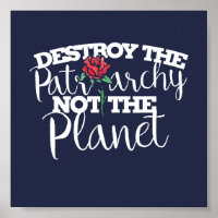 Vernietig de patriarchie niet de planetenfeministe