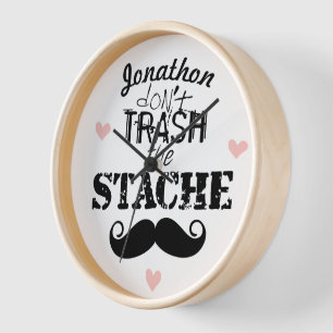 Vernietig de Stache Mustache Retro Hipster niet