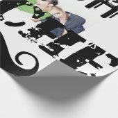 Vernietig de Stache Mustache Retro Hipster niet Cadeaupapier (Hoek)