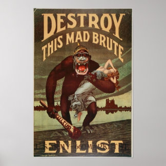 Vernietig deze Mad Bruth Enlist Poster