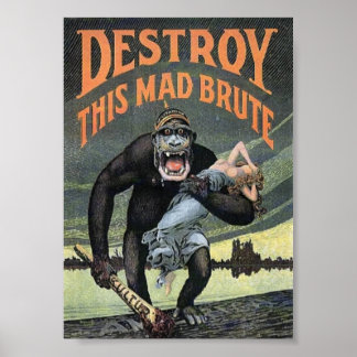Vernietig dit Poster van Mad Brute