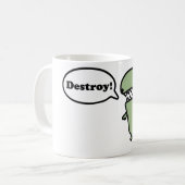 Vernietig! Koffiemok (Voorkant links)