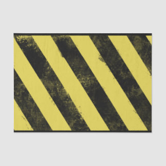 Vernietigde waarschuwing tissuepapier